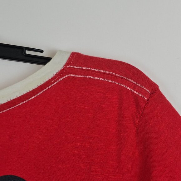 Ladies Washington Nationals Baseball MLB Sporty Athleisure T-Shirt 5 & Ocean LG - Picture 13 of 16